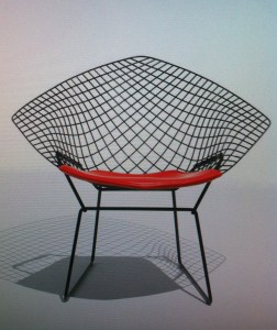 Elle Diamond Chair Harry Bertoia  for Knoll International 1952